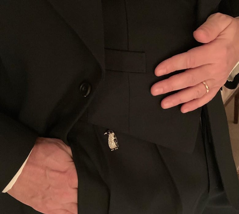 Marc Jacobs and Charly Defrancesco Penguin Pin